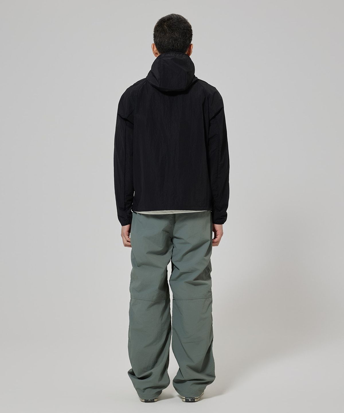 디키즈(DICKIES) 카도 립스탑 패커블 윈드브레이커 Black