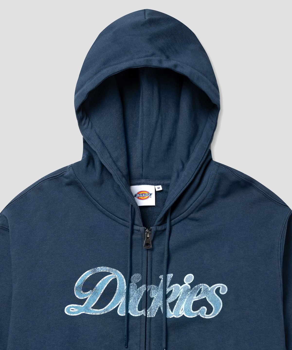 디키즈(DICKIES) 스크립트 후드 집업 Navy