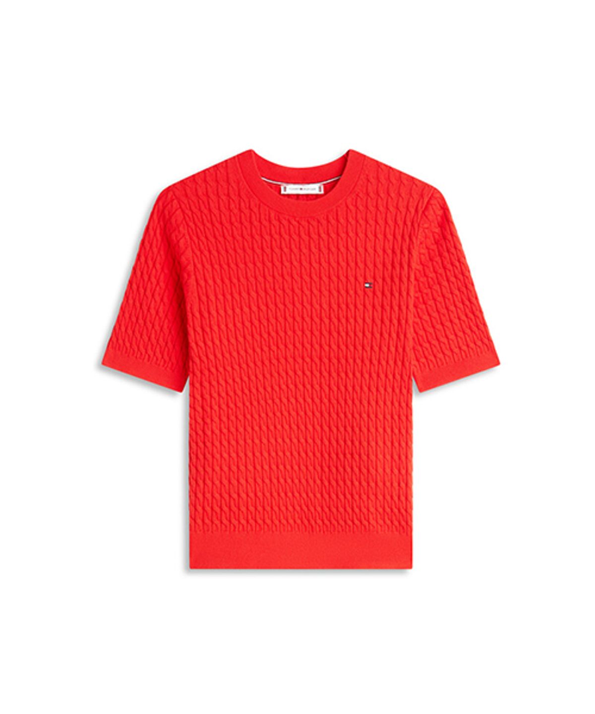 타미힐피거(TOMMY HILFIGER) 미니 케이블 크루넥 스웨터 (T22G1KTO060WT2SNE)