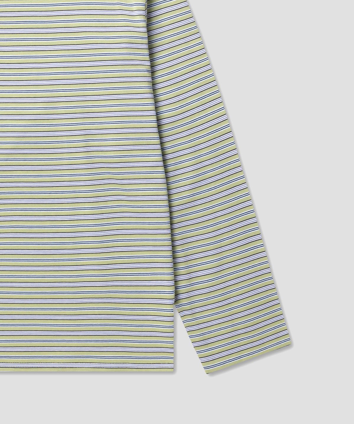 디키즈(DICKIES) 파인 스트라이프 포켓 롱슬리브 Olive