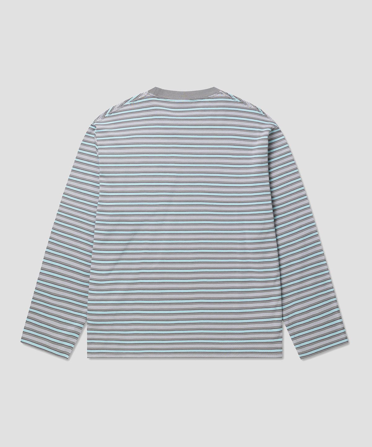 디키즈(DICKIES) 파인 스트라이프 포켓 롱슬리브 Gray