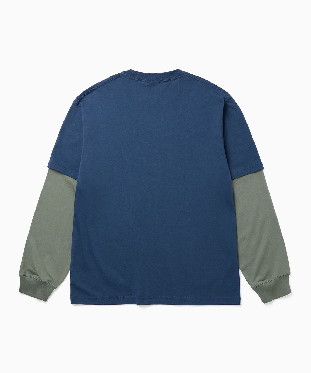 디키즈(DICKIES) 빅 트리 로고 레이어드 롱슬리브 Navy