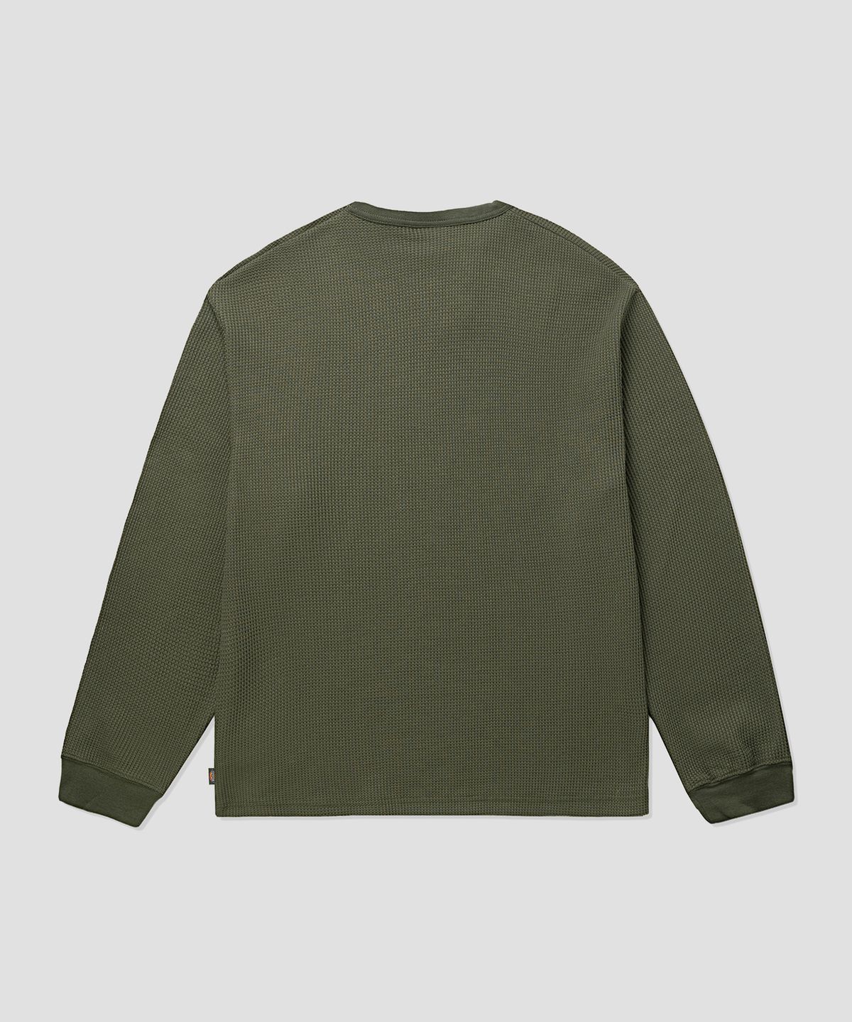 디키즈(DICKIES) 레귤러핏 와플 롱슬리브 Olive