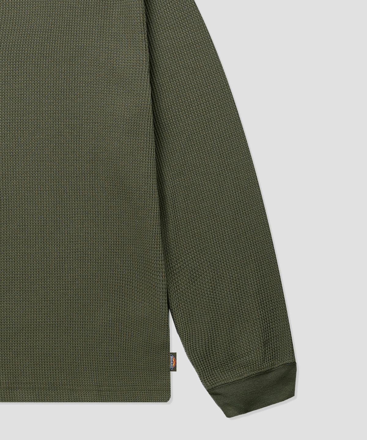 디키즈(DICKIES) 레귤러핏 와플 롱슬리브 Olive