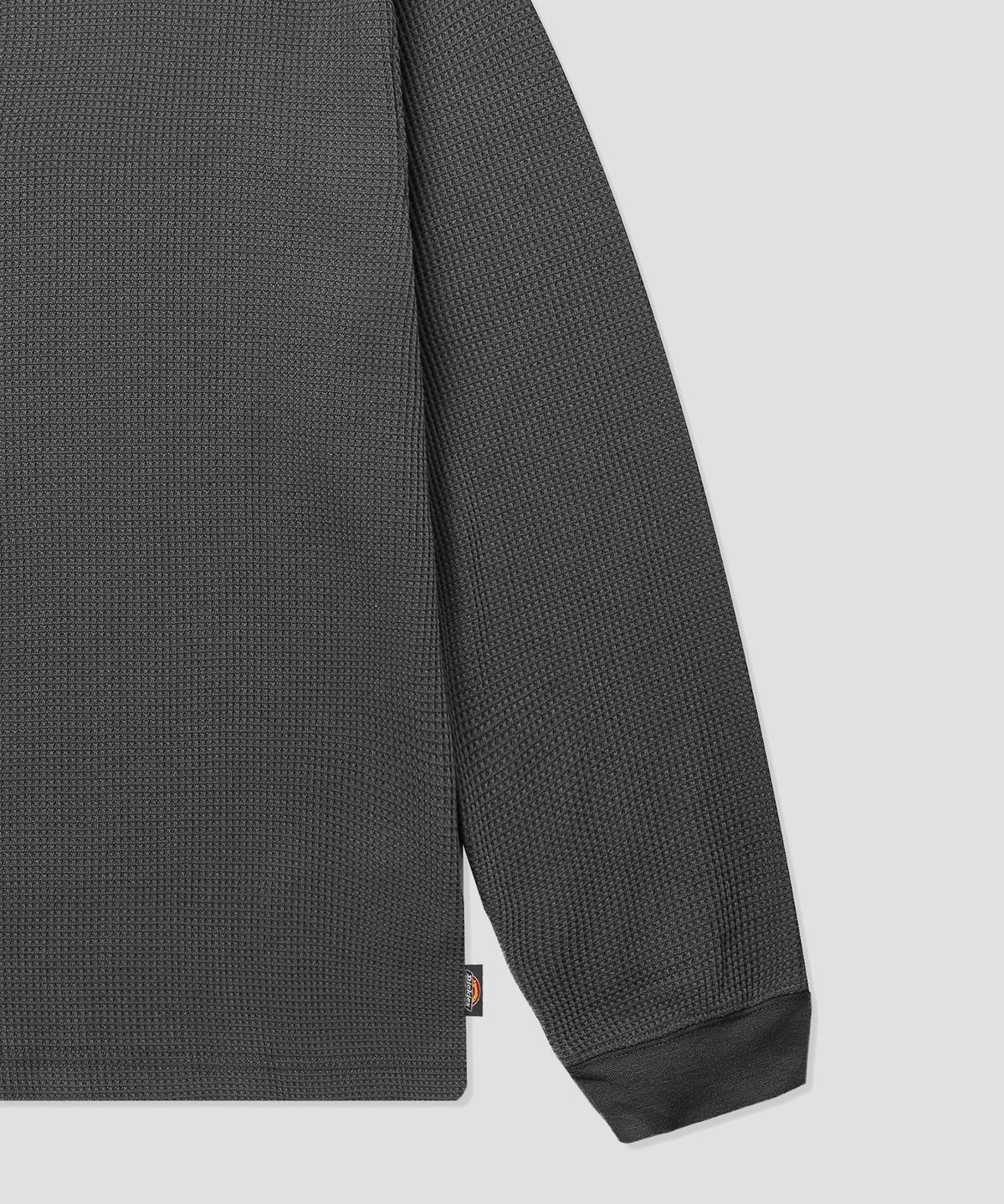 디키즈(DICKIES) 레귤러핏 와플 롱슬리브 Charcoal