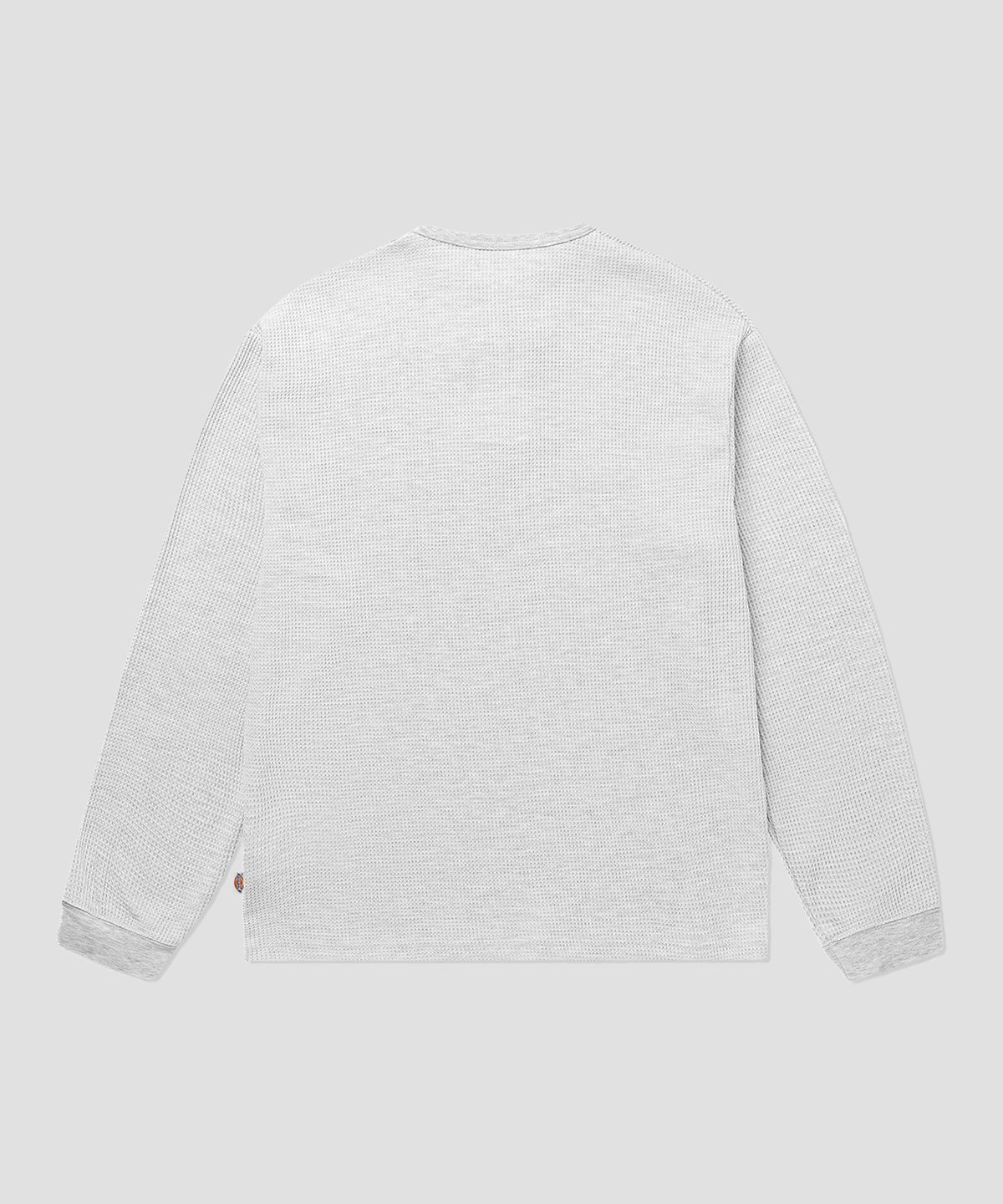 디키즈(DICKIES) 레귤러핏 와플 롱슬리브 White Melange