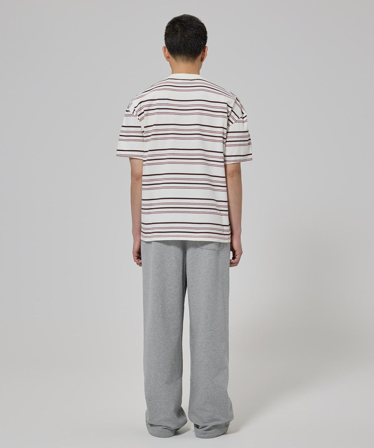 디키즈(DICKIES) 루즈핏 원턱 스웨트 팬츠 Melange