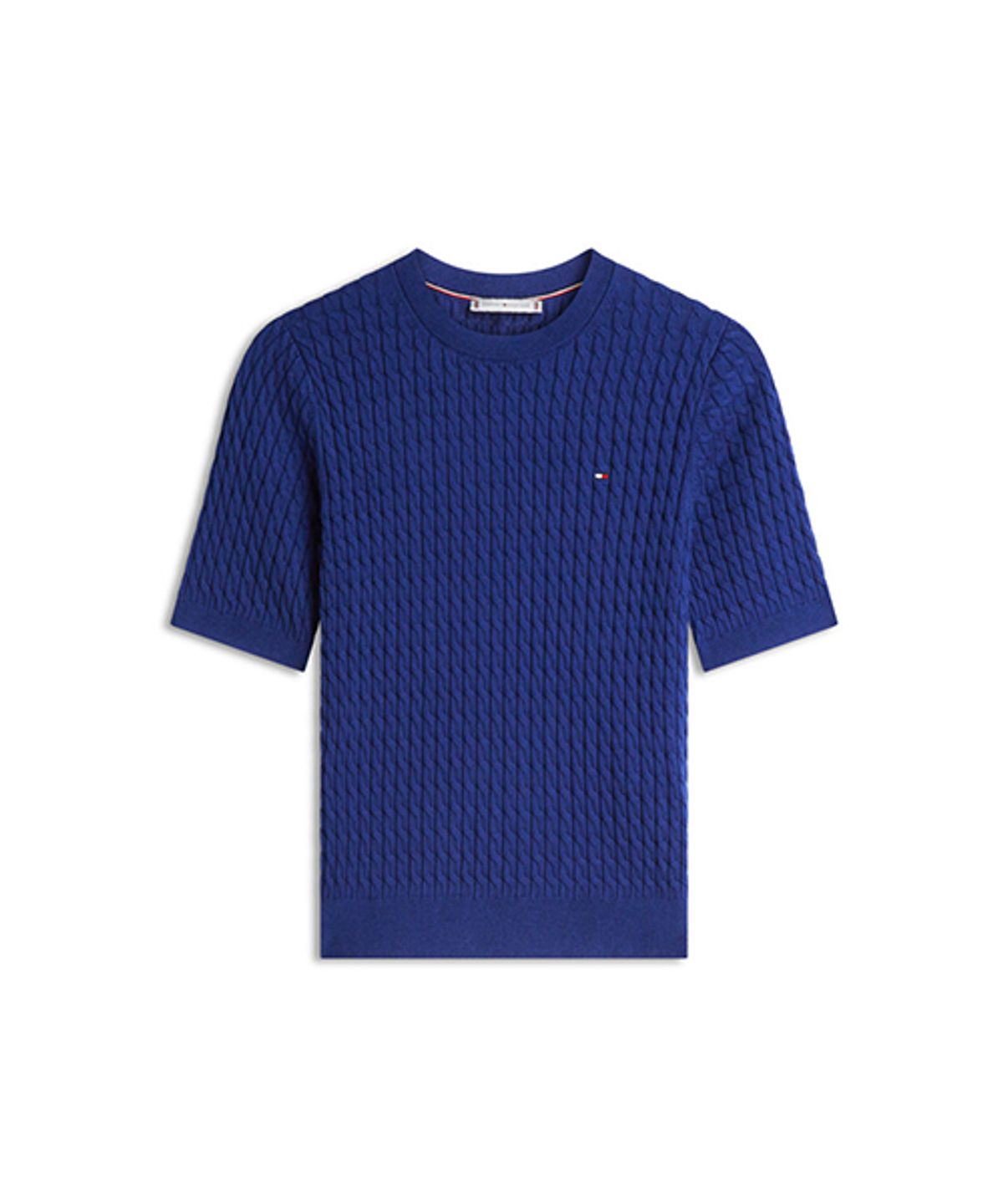 타미힐피거(TOMMY HILFIGER) 미니 케이블 크루넥 스웨터 (T22G1KTO060WT2C7G)