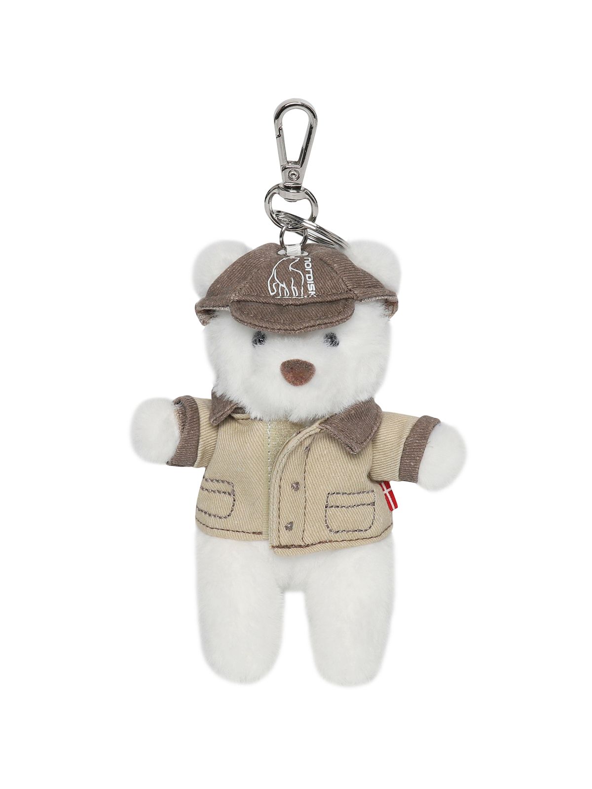 노르디스크(NORDISK) 미니 폴라베어 인형 키링_Beige