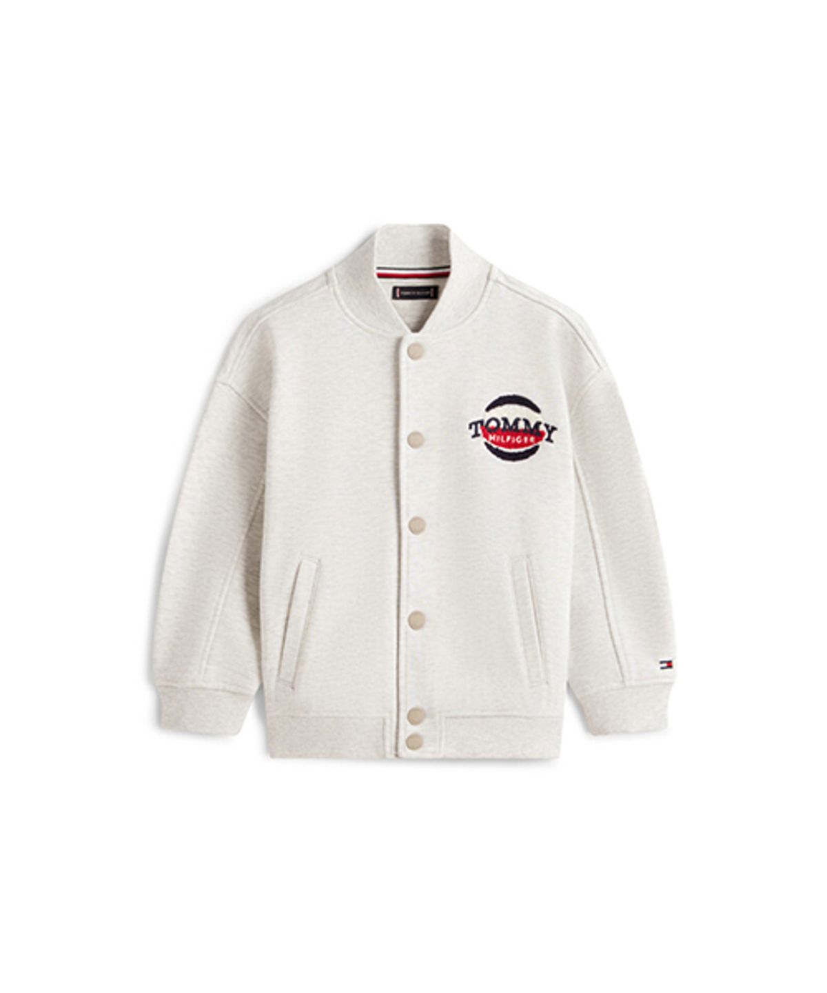 타미힐피거 키즈(TOMMY HILFIGER KIDS) 바스켓볼 그래픽 바머 재킷