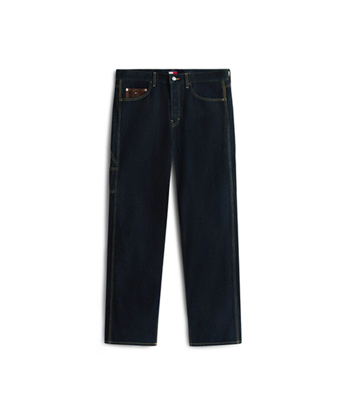 타미진스(TOMMY JEANS) 제이미 릴렉스 카펜터 데님 팬츠 (T32G0NEW21TMT11BK)