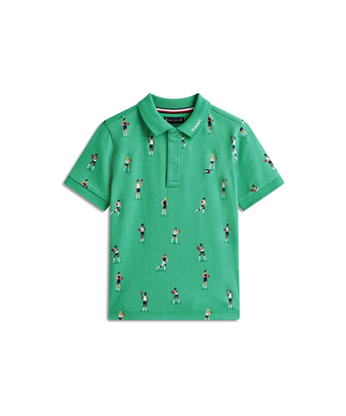 타미힐피거 키즈(TOMMY HILFIGER KIDS) 올 오버 프린트 폴로 티셔츠