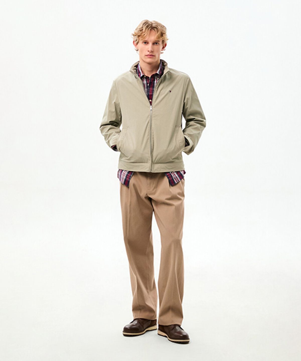 타미힐피거(TOMMY HILFIGER) 스트레치 블루종 재킷 (T12G0WOT701ML1PQV)