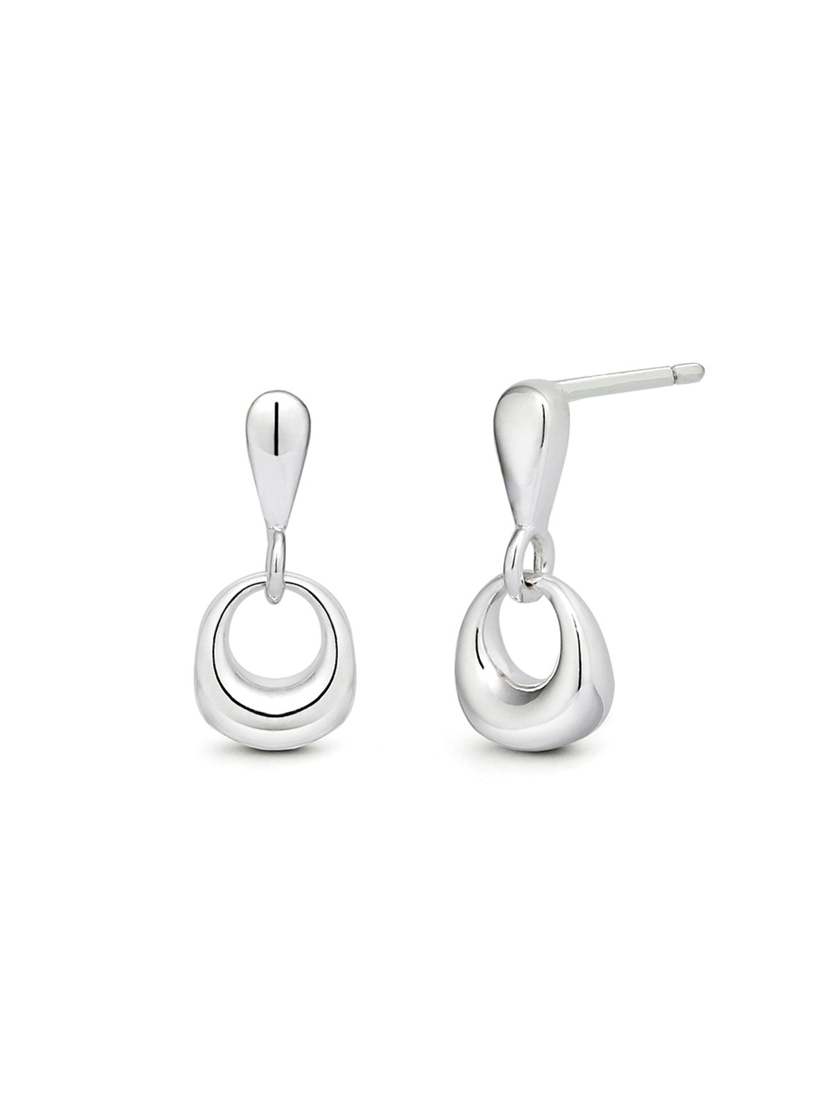 이너프(ENUFF) (silver 925) Dangly mini stud earring