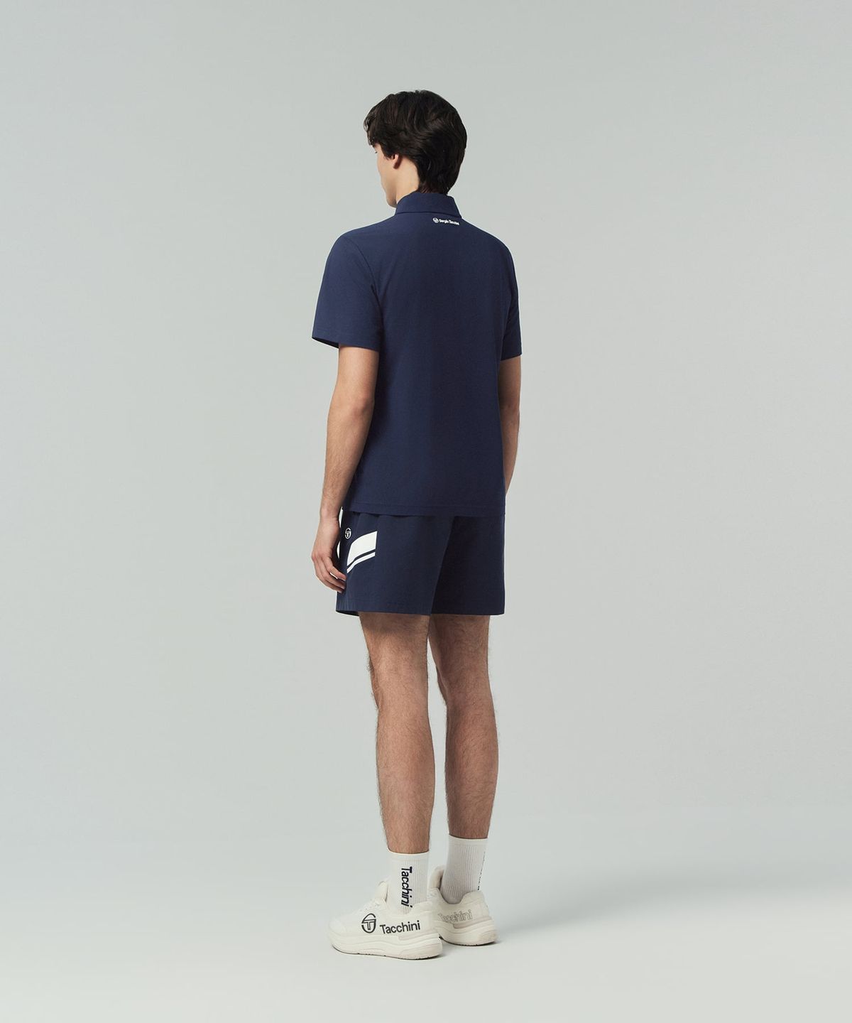 세르지오 타키니(SERGIO TACCHINI) M 리네아 5인치 우븐 쇼츠 (Navy)