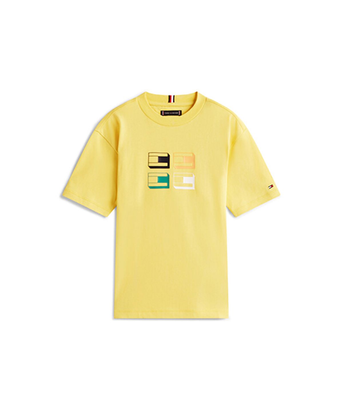 타미힐피거 키즈(TOMMY HILFIGER KIDS) 3D 로고 그래픽 티셔츠