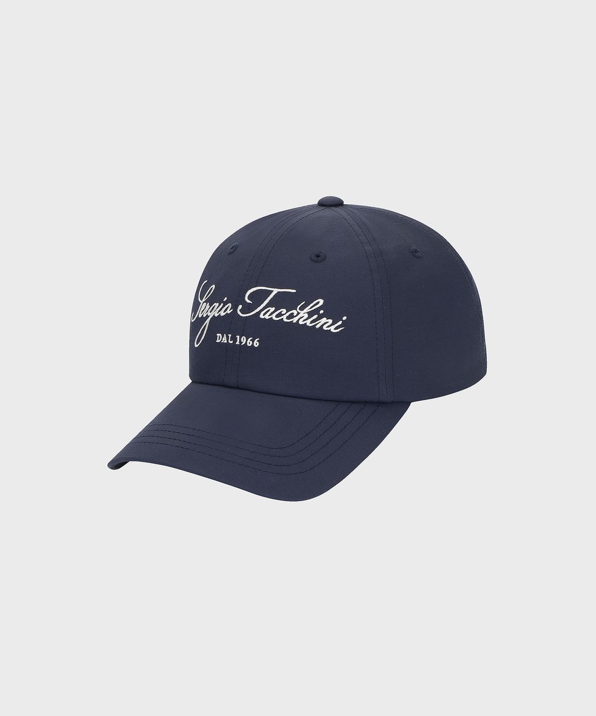 세르지오 타키니(SERGIO TACCHINI) U 클래식 로고 코튼라이크 볼캡 (Navy)