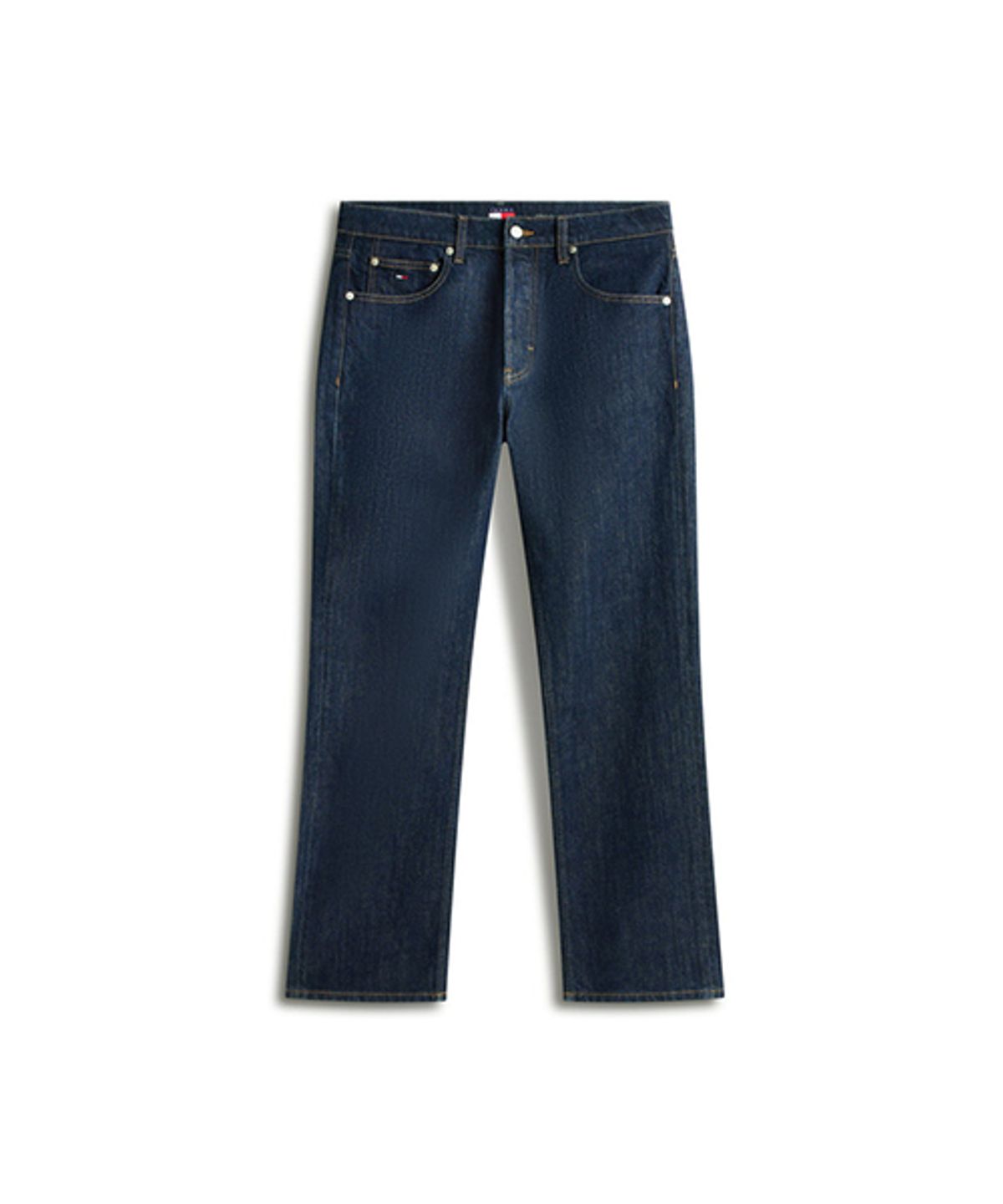 타미진스(TOMMY JEANS) 오티스 레귤러 스트레이트 데님 팬츠 (T32G0NEA12TMT11BK)