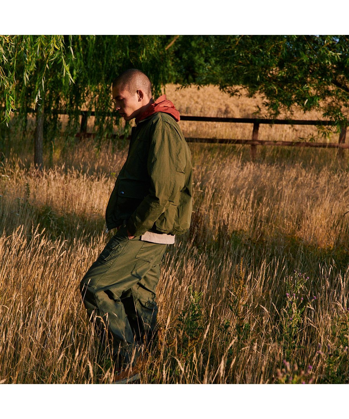 헨리코튼(HENRY COTTONS) [Fly Fishing Club] Cotton Cargo Pants AZPAM26210KHX