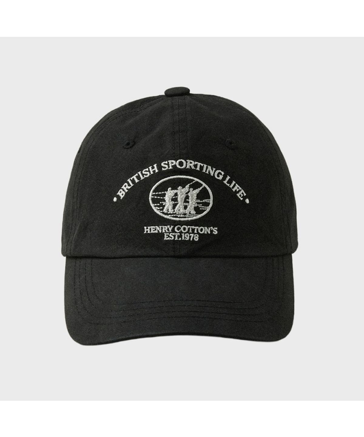 헨리코튼(HENRY COTTONS) [FFC] Logo Ball Cap ARRAM26601BKX