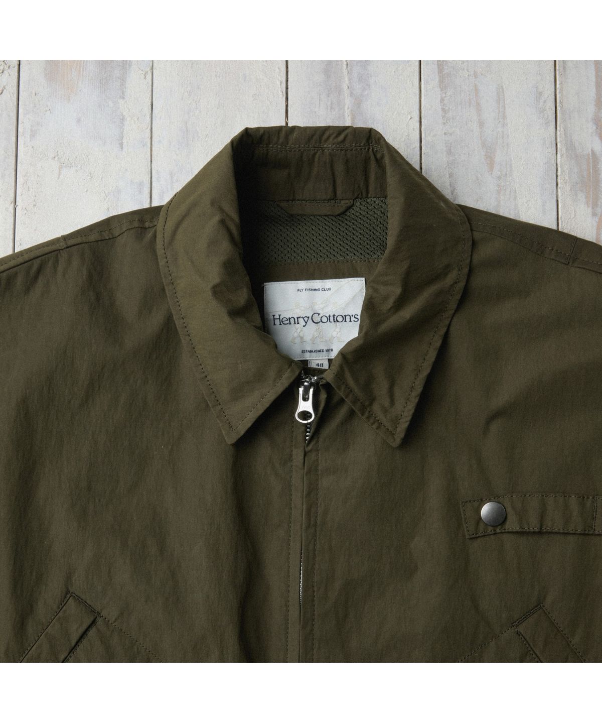 헨리코튼(HENRY COTTONS) [Fly Fishing Club] Fisherman Octa Insulated Jacket AZUAM26200KHX