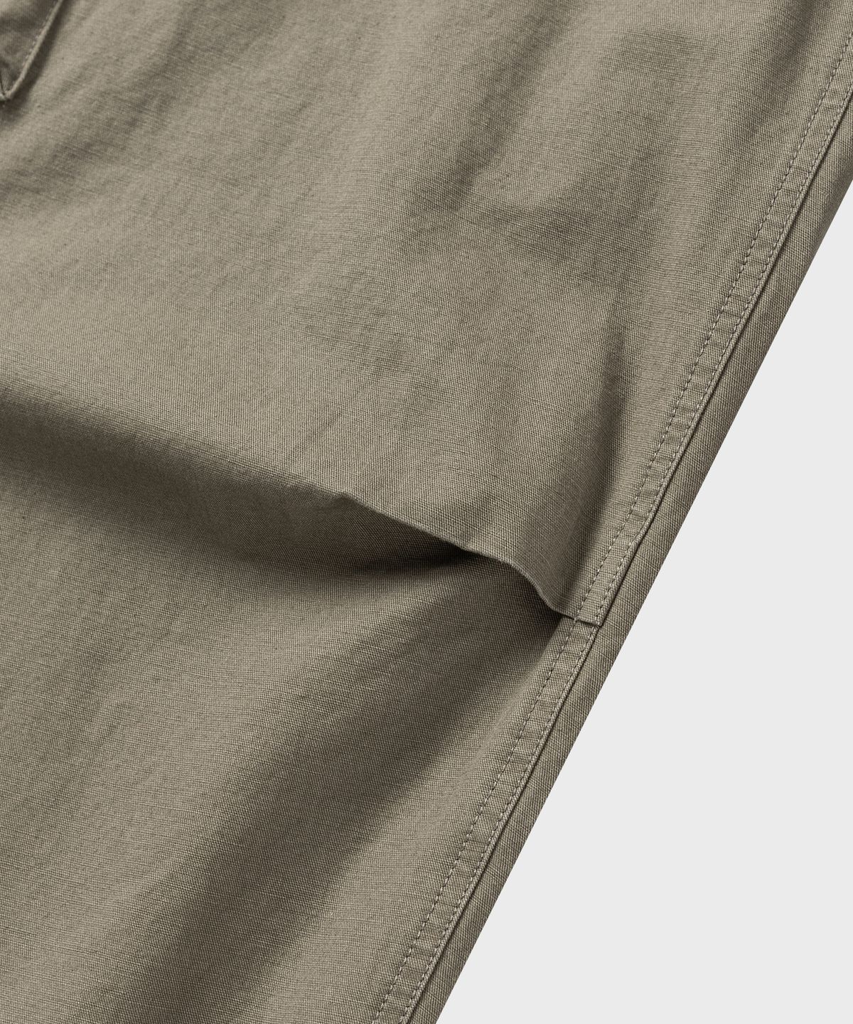 넌블랭크(NONBLANK) 워시드 와이드 커브드 카고 팬츠_KHAKI