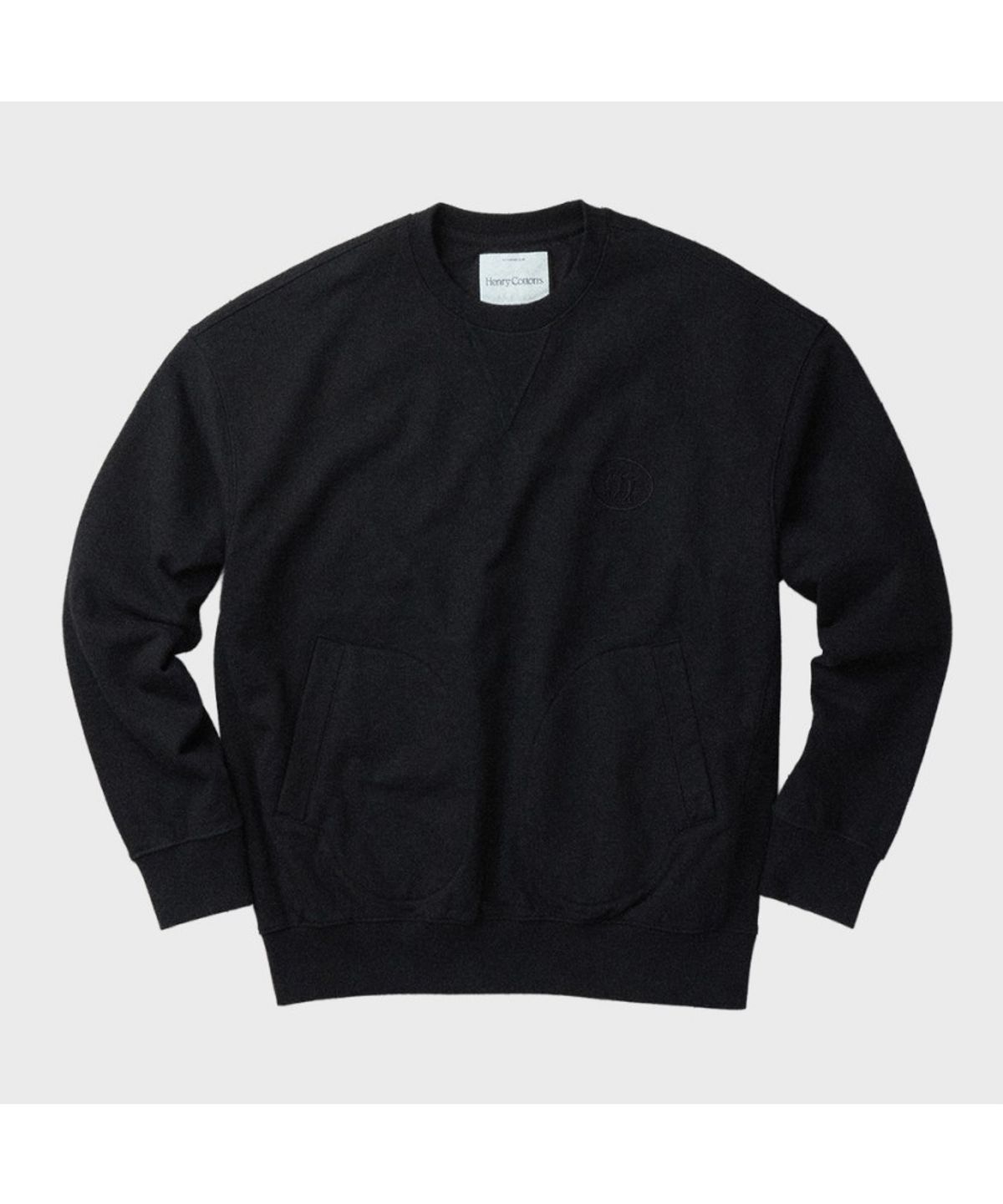 헨리코튼(HENRY COTTONS) [Fly Fishing Club] Fisherman Sweatshirt AZTAM26200BKX