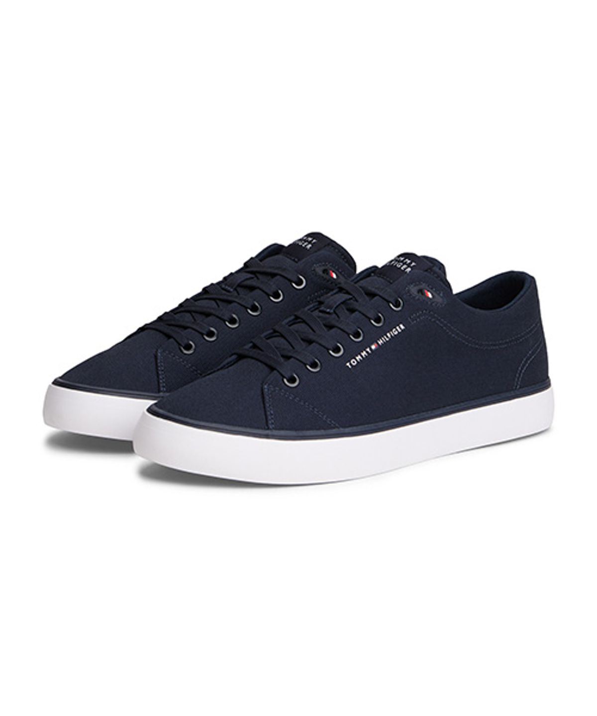 타미힐피거(TOMMY HILFIGER) 할렘 코어 캔버스 스니커즈-네이비(T52G1ARS300MT1DW5)