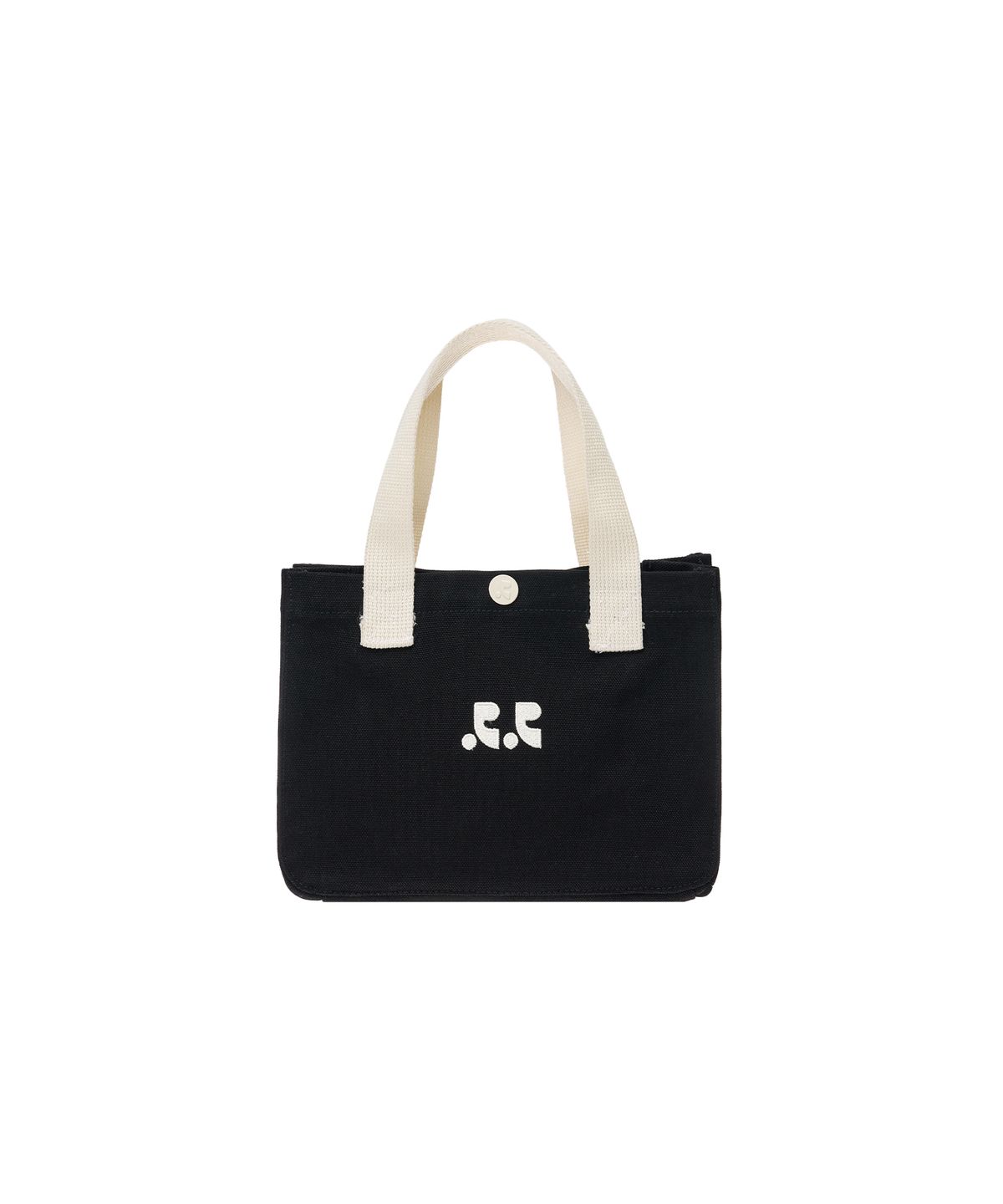 레스트앤레크레이션(REST&RECREATION) RR CANVAS TOTE BAG - BLACK