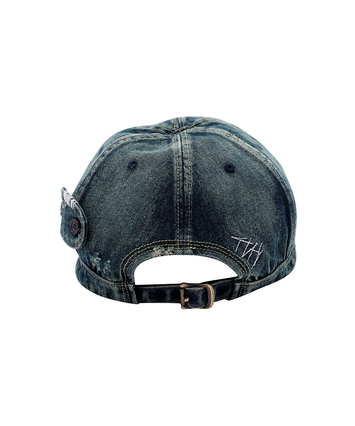 더바이닐하우스(THEVINYLHOUSE) RAW COUNTRY BALL CAP BLUE