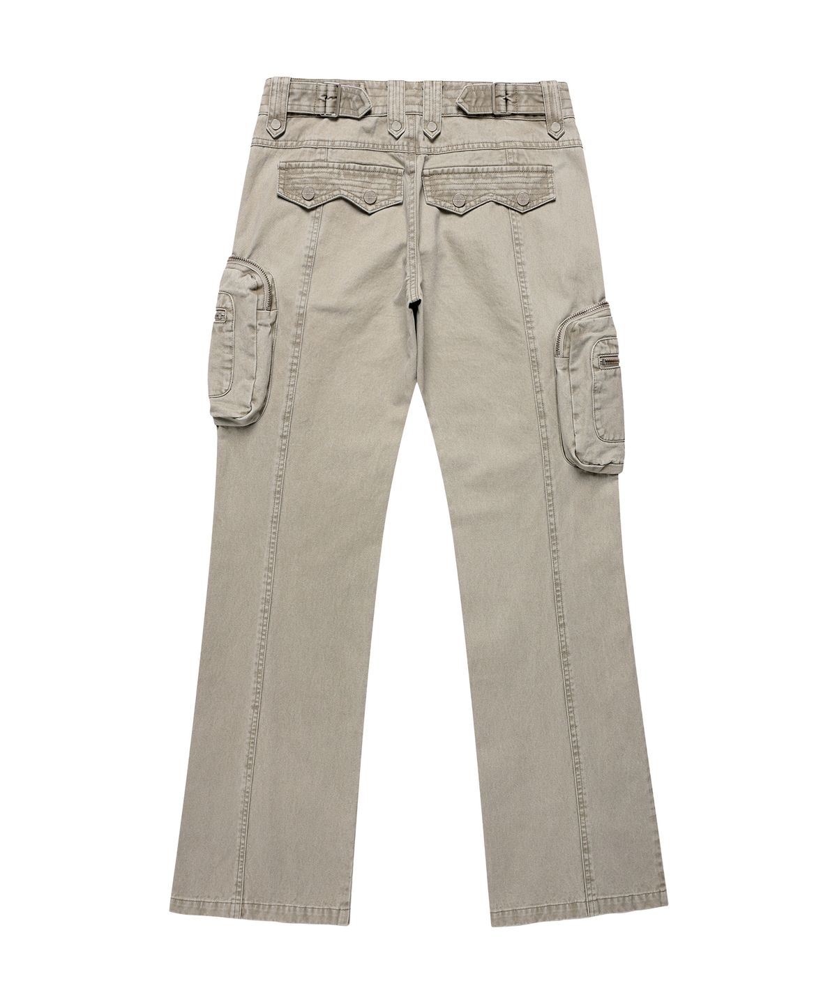 더바이닐하우스(THEVINYLHOUSE) WASHED MILITARY CARGO PANTS(W) BEIGE