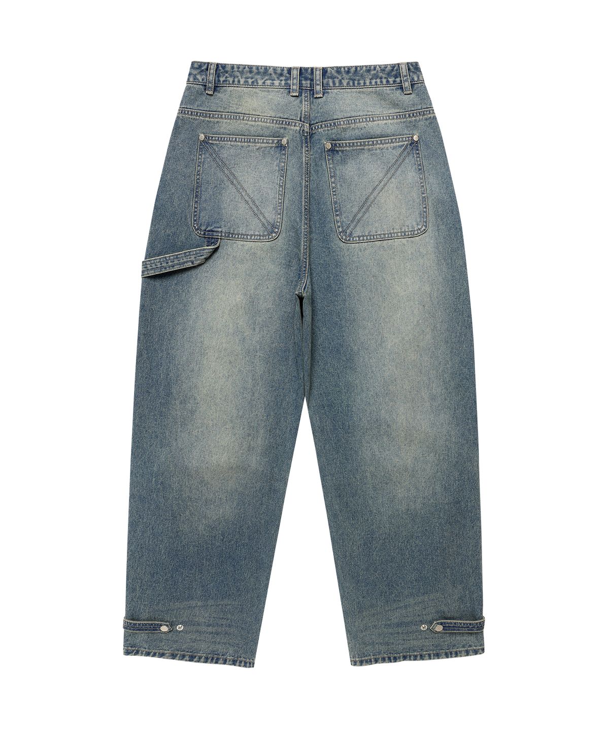 더바이닐하우스(THEVINYLHOUSE) BASIC WIDE DENIM PANTS BLUE