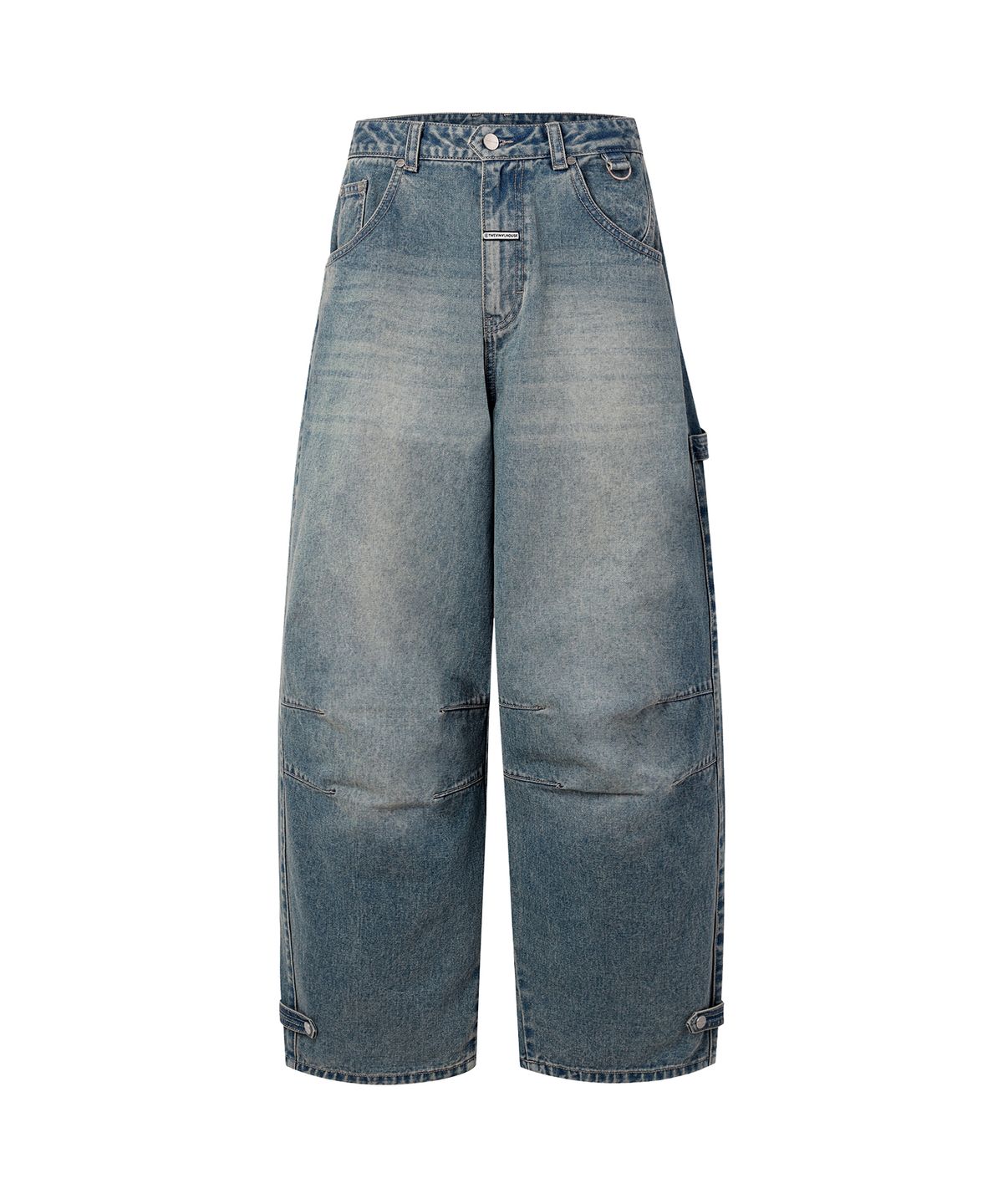 더바이닐하우스(THEVINYLHOUSE) BASIC WIDE DENIM PANTS BLUE