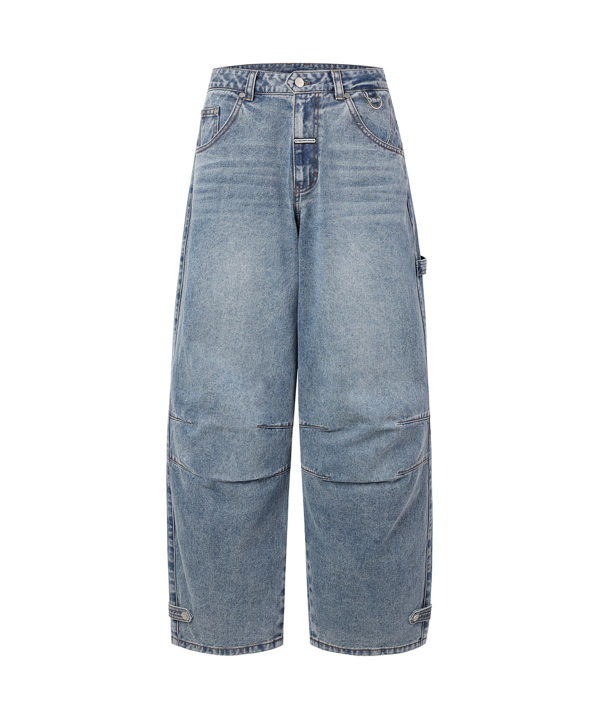 더바이닐하우스(THEVINYLHOUSE) BASIC WIDE DENIM PANTS LIGHT BLUE