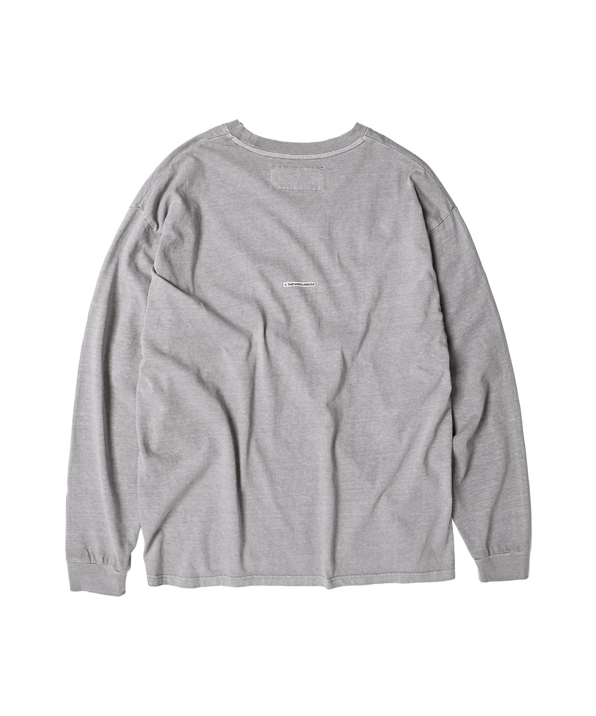 더바이닐하우스(THEVINYLHOUSE) LUCKY HOUSE LS TEE GREY