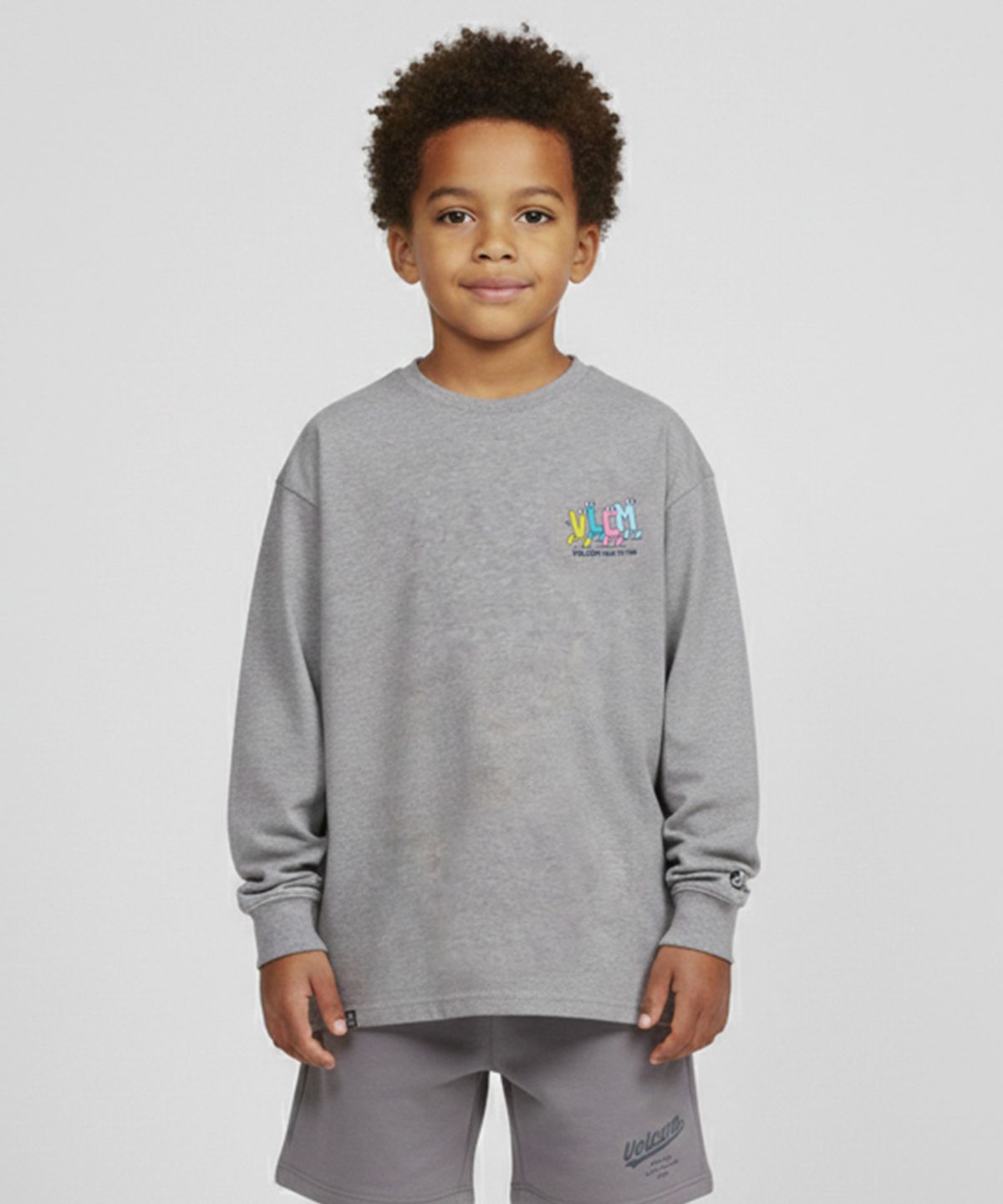 볼컴 키즈(VOLCOM KIDS) 러닝 그래픽 티셔츠 D6S001