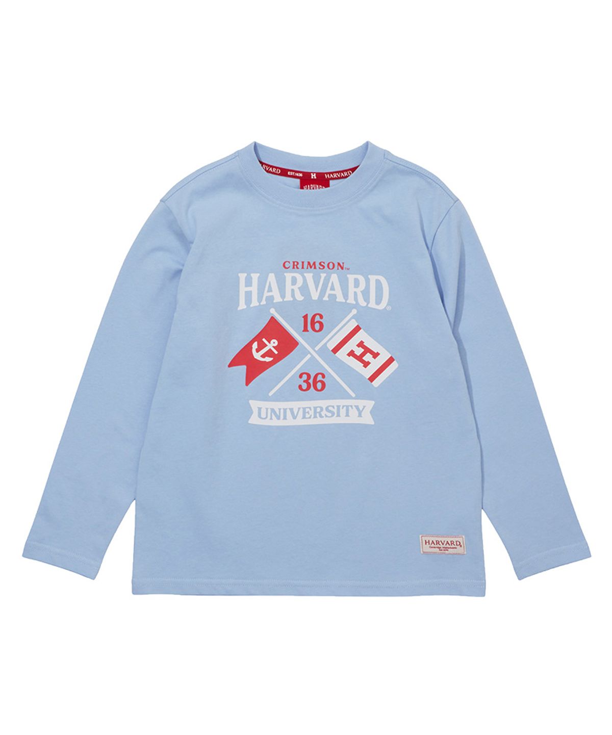 하버드 키즈(HARVARD KIDS) 헤리티지 티셔츠 B6S001