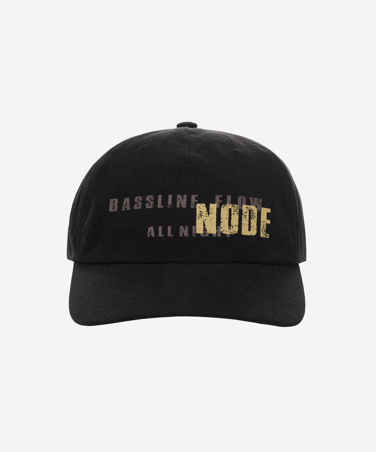 노드랩스(NODE LABS) DEV:10 빈티지 그래픽 5P 볼캡_블랙