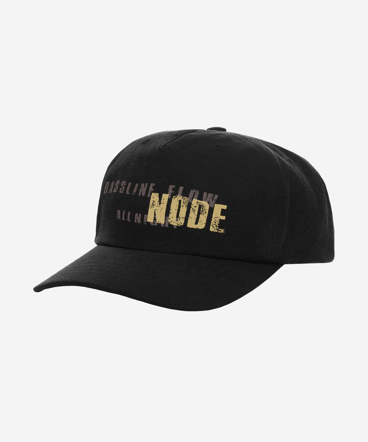 노드랩스(NODE LABS) DEV:10 빈티지 그래픽 5P 볼캡_블랙