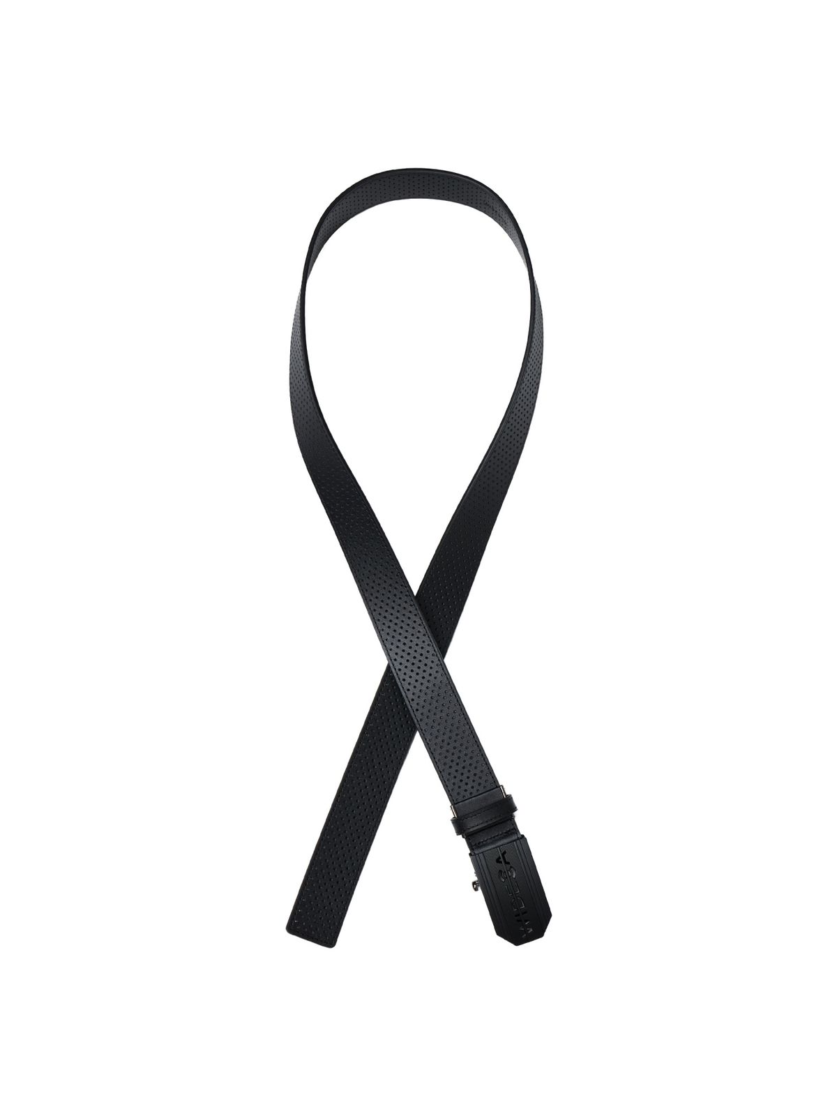 와이드앵글(WIDEANGLE) TO 자동버클 가죽 벨트_Black