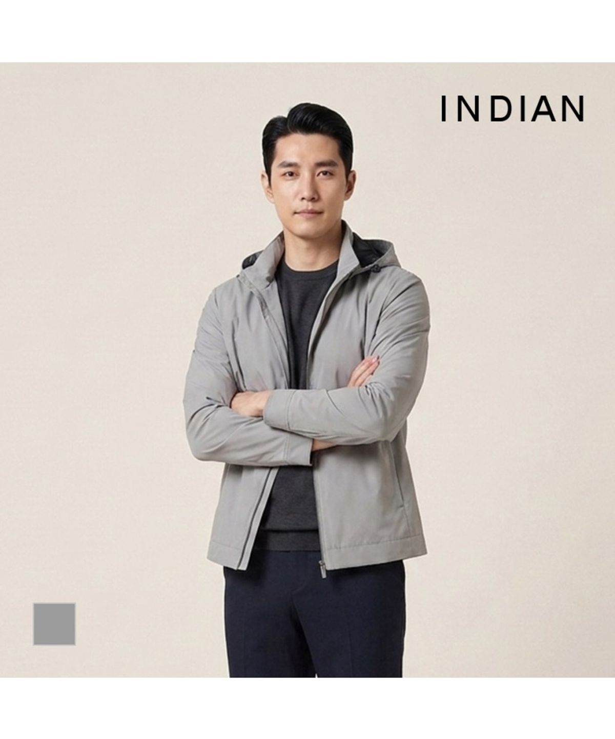 인디안(INDIAN) 후드 라이너 착탈 점퍼_MIVCL5S1171