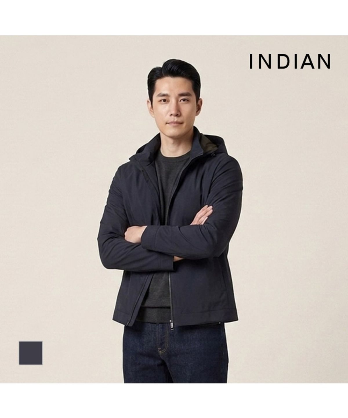 인디안(INDIAN) 후드 라이너 착탈 점퍼_MIVCL5S1181