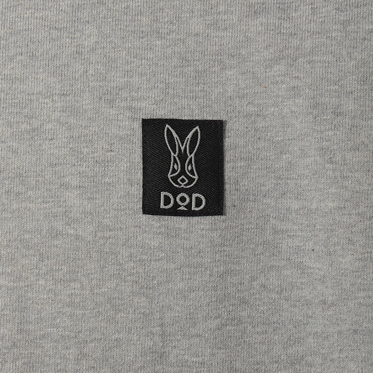 디오디(DOD) 래빗 긴팔 티셔츠(MELANGE GREY STANDARD)