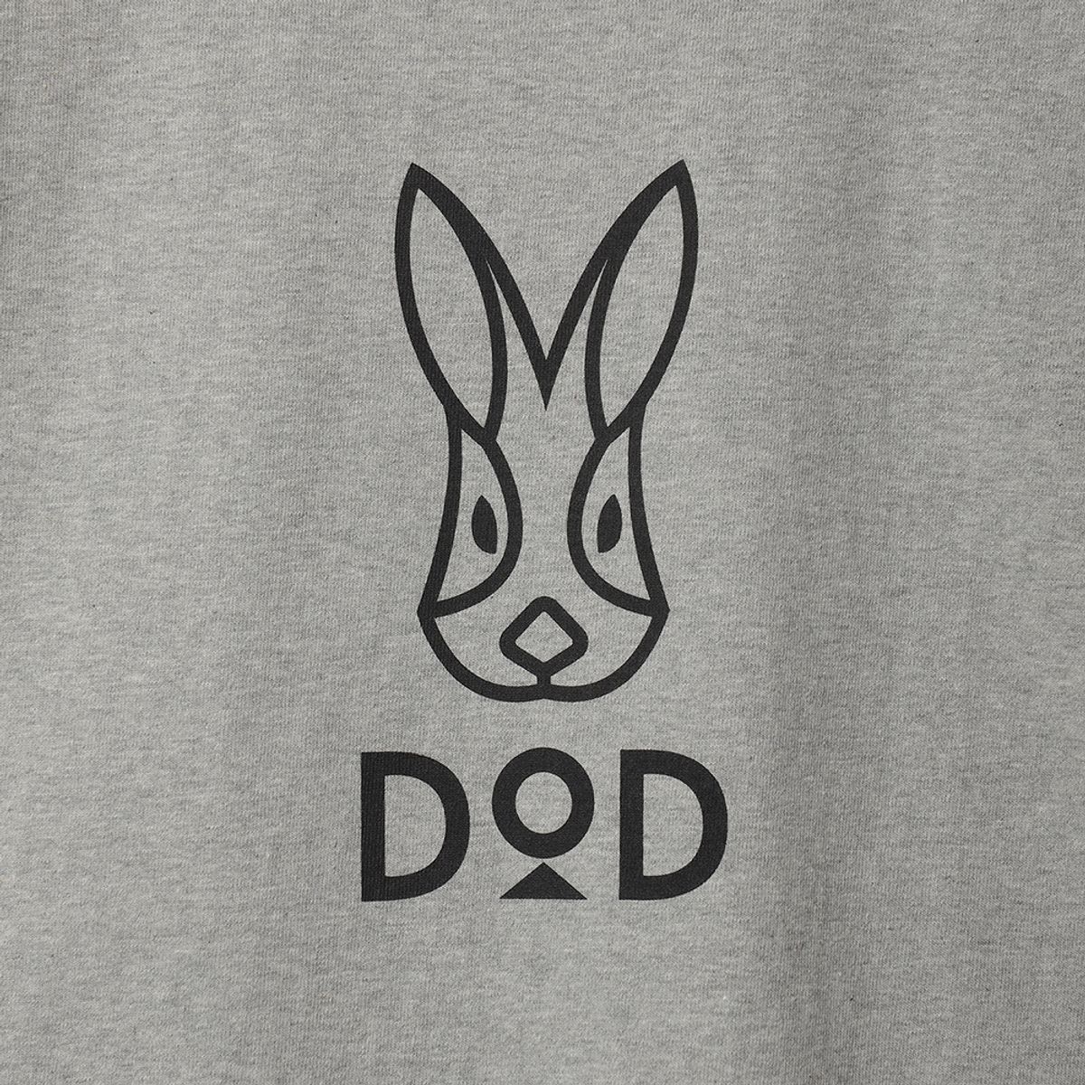 디오디(DOD) 래빗 긴팔 티셔츠(MELANGE GREY STANDARD)