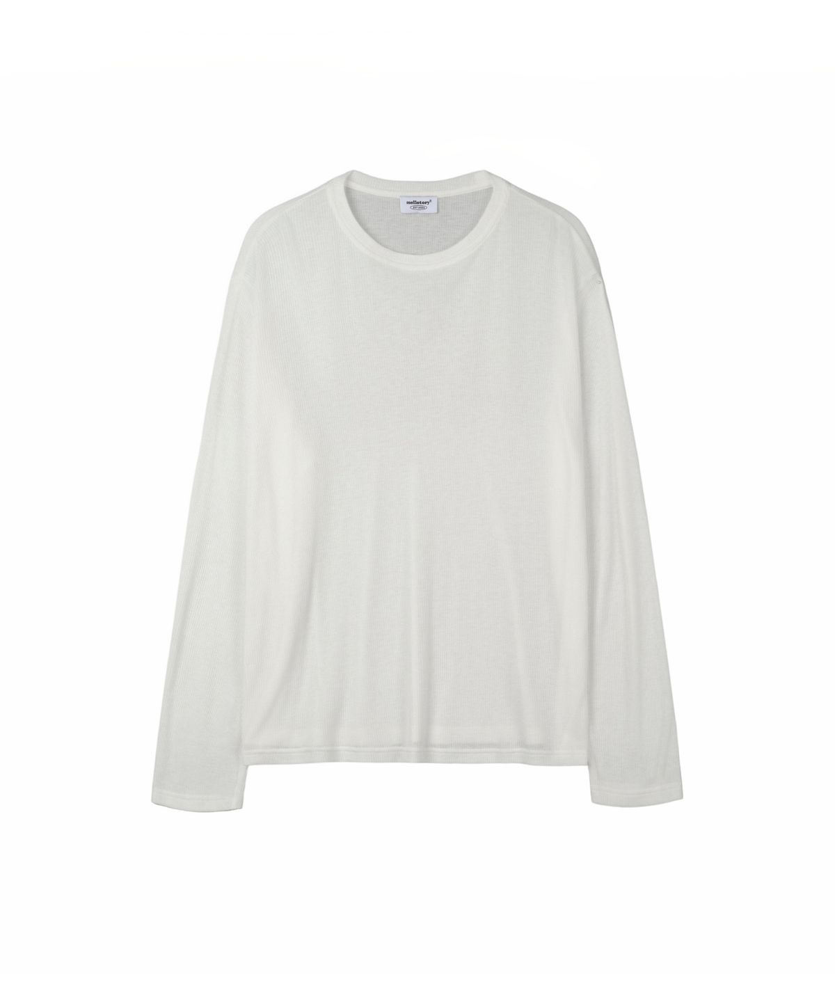 멜로토리(MELLOTORY) 시스루 립 티셔츠 (3color)