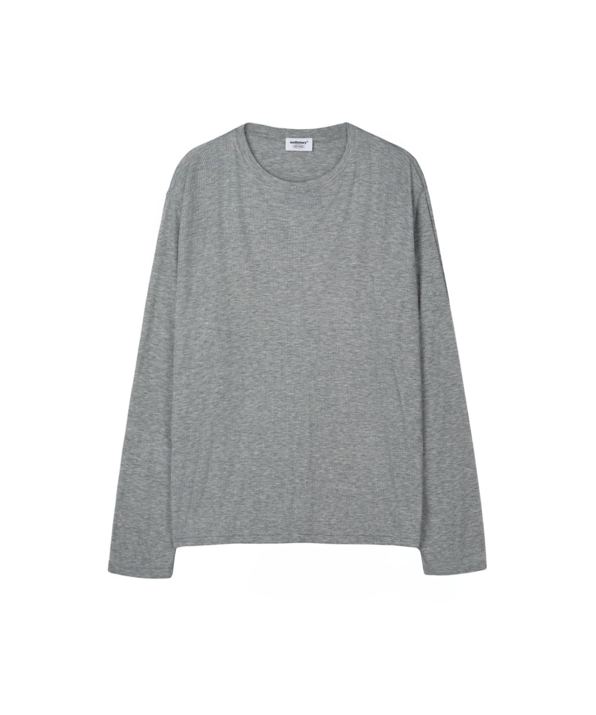 멜로토리(MELLOTORY) 시스루 립 티셔츠 (3color)
