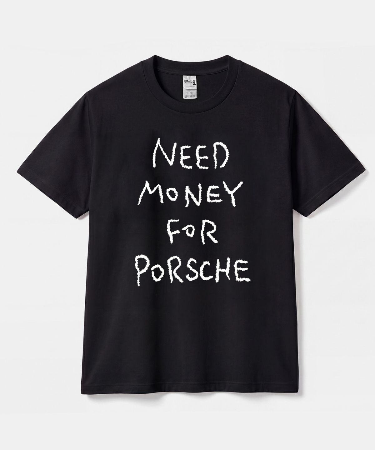 길단(GILDAN) Gildan X 빈티지 컬렉션 NEED MONEY FOR PORSCHE 티셔츠