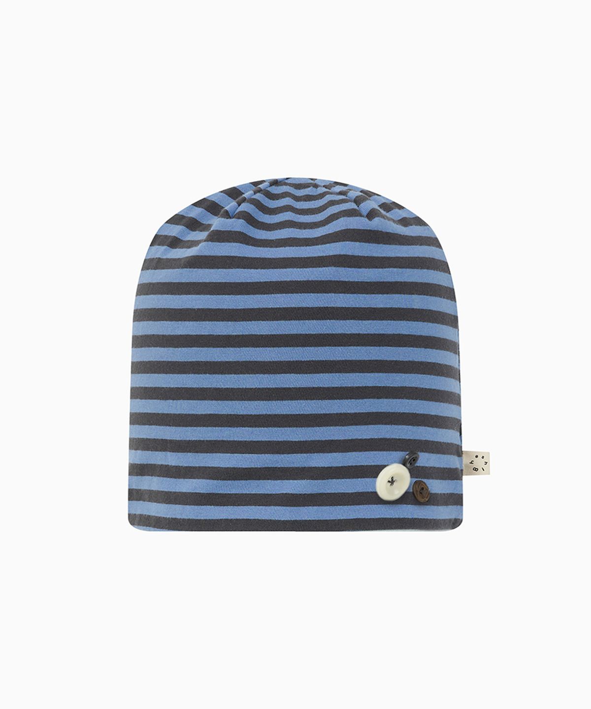 오헤시오(OHESHIO) REVERSIBLE BUTTON BEANIE, BLUE