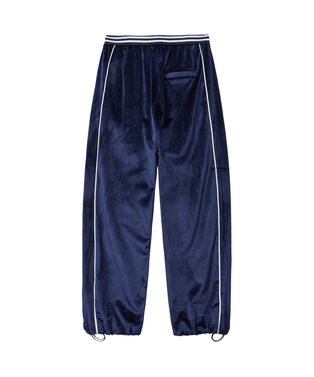 핍스 모터사이클(PHYPS MOTORCYCLE) Velvet Track Pants Navy
