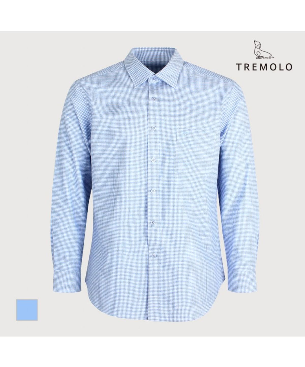 트레몰로(TREMOLO) 솔리드라이크 D셔츠_TGBTL3S1411